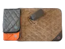 ThermoSwitch Samos Travel Blanket Oranje/Grijs L/XL